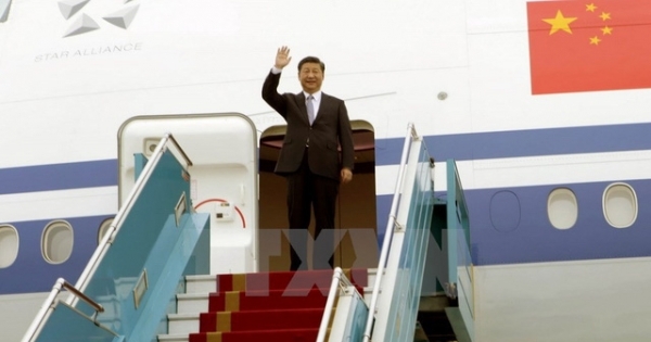 Tổng Bí thư Trung Quốc Tập Cận Bình đến Hà Nội