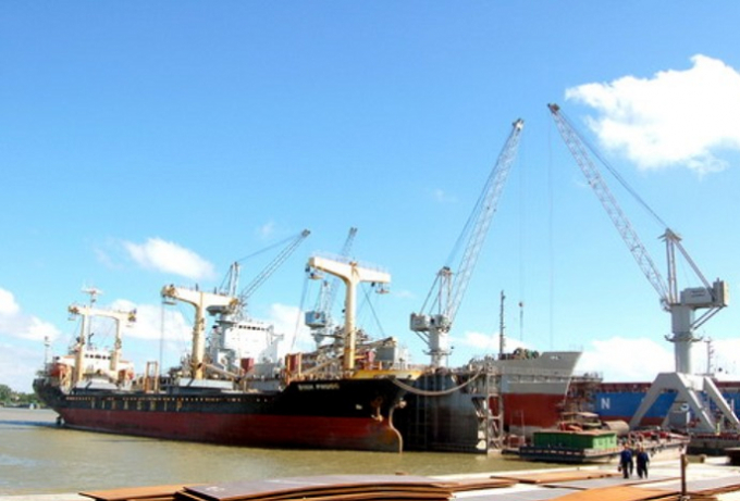 C&ocirc;ng ty đ&oacute;ng t&agrave;u Ph&agrave; Rừng nơi xảy ra vụ việc.