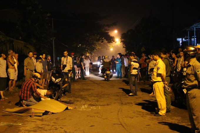 Hiện trường vụ tai nạn