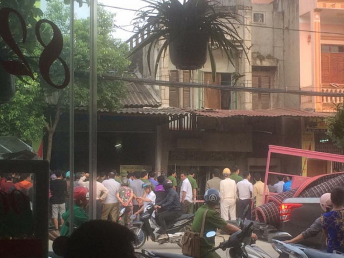 Khu vực xảy ra sự việc.