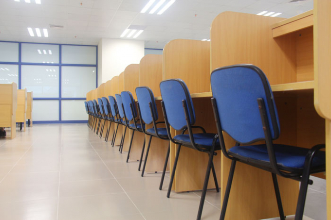 Ph&ograve;ng đọc ri&ecirc;ng cho sinh vi&ecirc;n.