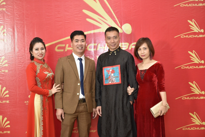 Buổi tiệc c&oacute; sự tham gia của NTK &aacute;o d&agrave;i d&aacute;t v&agrave;ng, doanh nh&acirc;n, cố vấn cấp cao Đỗ Trịnh Ho&agrave;i Nam