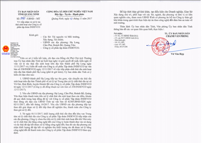 Nội dung văn bản chỉ đạo.