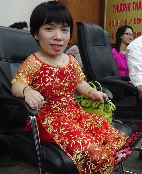 Nữ GĐ khuyết tật Nguyễn Thị Thu Huyền sẽ l&agrave; người phụ nữ Thanh H&oacute;a đầu ti&ecirc;n nhận giải Kova