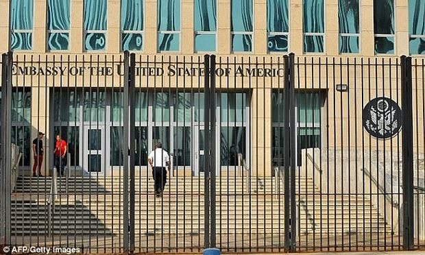 Đại sứ qu&aacute;n Mỹ tại Cuba