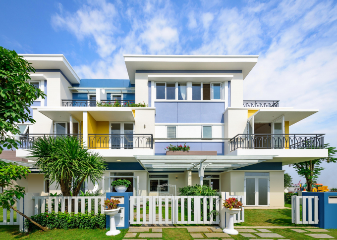 H&igrave;nh thực tế - Nhiều khu nh&agrave; đ&atilde; x&acirc;y xong