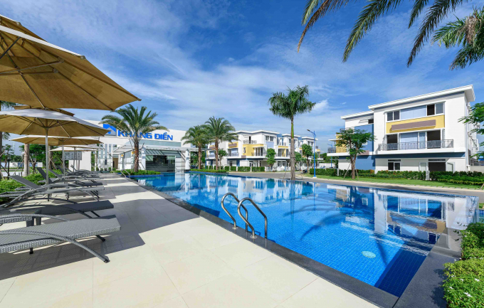 H&igrave;nh thực tế - Hồ bơi hiện đại ngay khu trung t&acirc;m dự &aacute;n