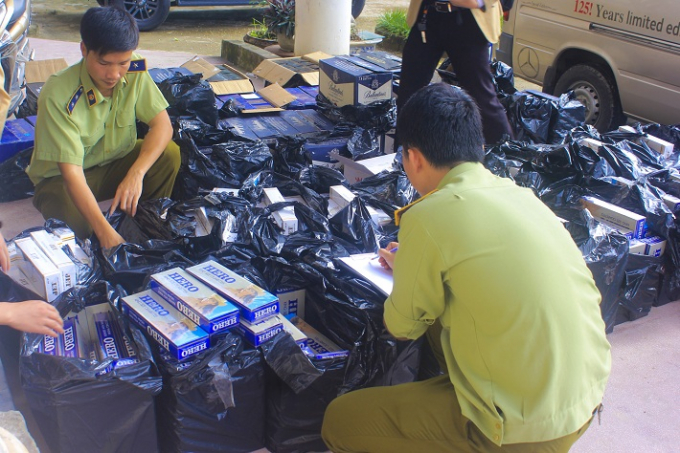 To&agrave;n bộ số tang vật thu được.