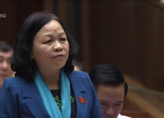 Đại biểu Nguyễn&nbsp;Thị Mai Hoa, Đo&agrave;n Đại biểu Quốc hội Đồng Th&aacute;p.