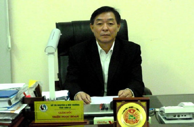 &Ocirc;ng Triệu Ngọc Hoan-Gi&aacute;m đốc Sở T&agrave;i nguy&ecirc;n M&ocirc;i trường tỉnh Sơn La. (ảnh B&aacute;o T&agrave;i nguy&ecirc;n M&ocirc;i trường).
