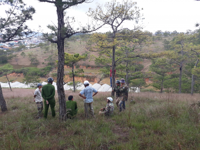 Hiện trường ph&aacute;t hiện người đ&agrave;n &ocirc;ng tử vong.