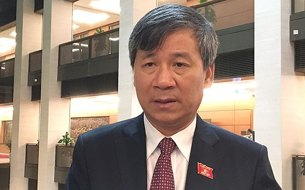 Đại biểu Quốc hội Nguyễn Anh Tr&iacute; - nguy&ecirc;n Viện trưởng Viện huyết học v&agrave; truyền m&aacute;u TƯ.