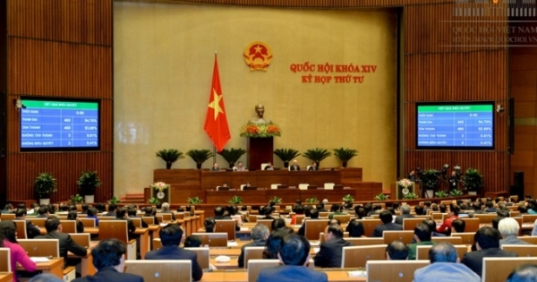 Toàn cảnh bế mạc kỳ họp thứ 4, Quốc hội khóa XIV