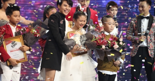 Ngọc Ánh - Học trò Vũ Cát Tường đăng quang quán quân The Voice Kids 2017