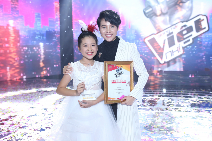 Ngọc &Aacute;nh - Học tr&ograve; Vũ C&aacute;t Tường đăng quang qu&aacute;n qu&acirc;n The Voice Kids 2017