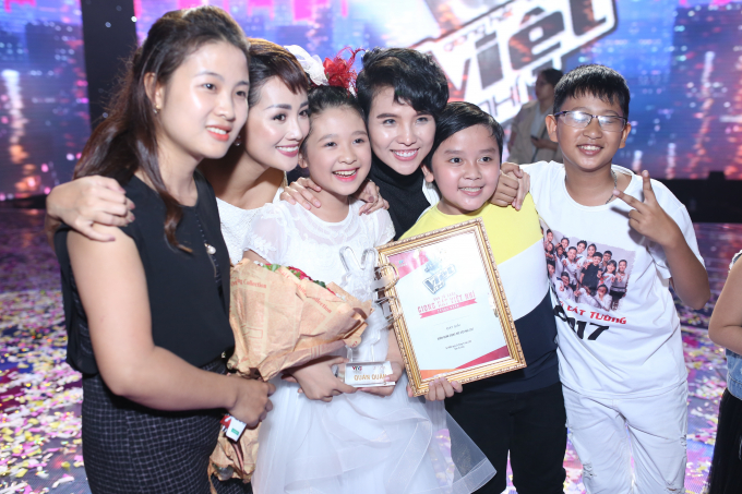 Ngọc &Aacute;nh - Học tr&ograve; Vũ C&aacute;t Tường đăng quang qu&aacute;n qu&acirc;n The Voice Kids 2017