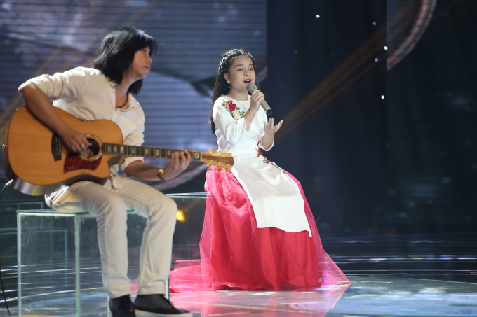 Ngọc &Aacute;nh - Học tr&ograve; Vũ C&aacute;t Tường đăng quang qu&aacute;n qu&acirc;n The Voice Kids 2017