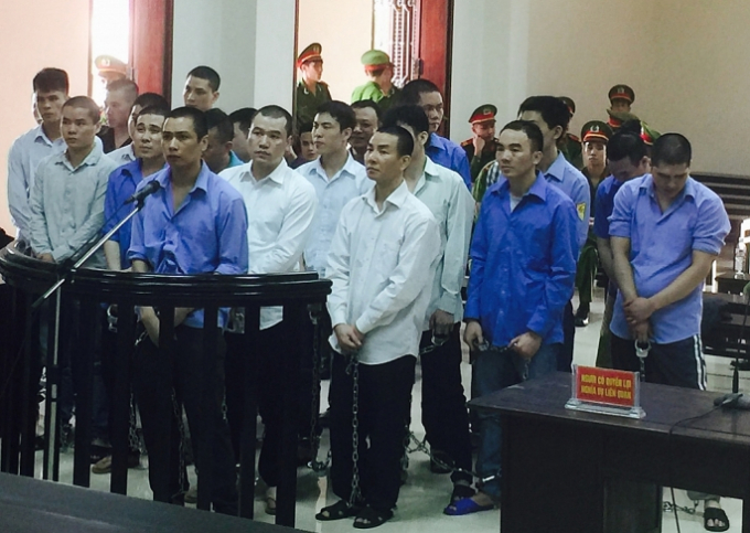 C&aacute;c bị c&aacute;o tại phi&ecirc;n t&ograve;a vắng mặt