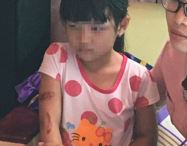 B&eacute; T. trong buổi l&agrave;m việc chiều nay. (Ảnh: b&aacute;o D&acirc;n Việt)