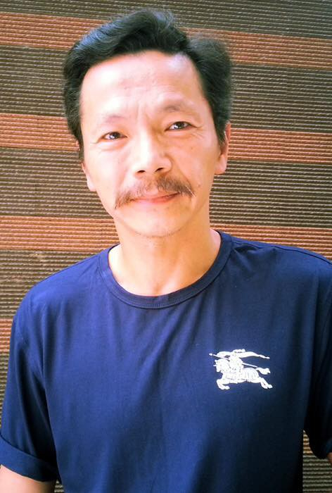 Nghệ sĩ Trung Anh ngo&agrave;i đời thường.