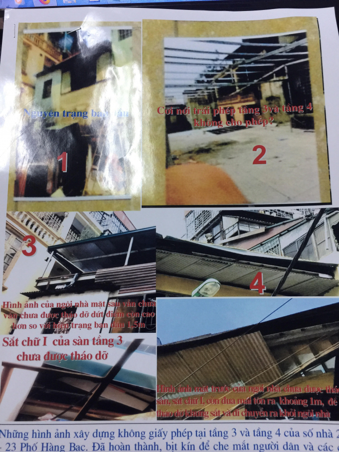 C&ocirc;ng tr&igrave;nh sai phạm của hộ gia đ&igrave;nh &ocirc;ng Trung.