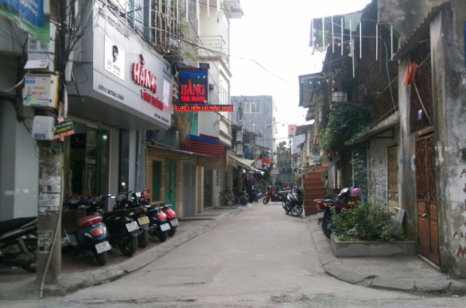 Hiện trường nơi xảy ra sự việc.