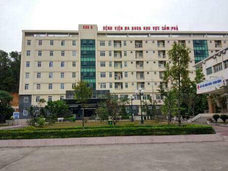 Bệnh viện đa khoa khu vực Cẩm Phả nơi xảy ra sự việc.&nbsp;