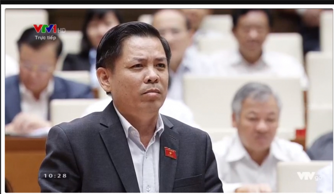 Bộ trưởng Bộ GTVT Nguyễn Văn Thể.