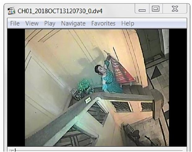 Hình ảnh do camera chủ h&ocirc;̣ t&acirc;̀ng 3, nhà s&ocirc;́ 11A T&ocirc;̉ng Đản ghi nh&acirc;̣n.