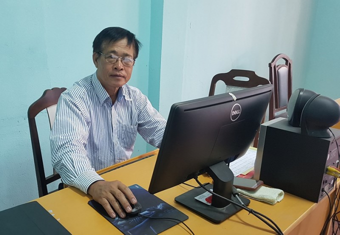 &Ocirc;ng Nguyễn Cảnh B&ocirc;n, Ph&oacute; Chủ nhiệm C&acirc;u lạc bộ Th&aacute;i Phi&ecirc;n. Ảnh: TẤN VIỆT.