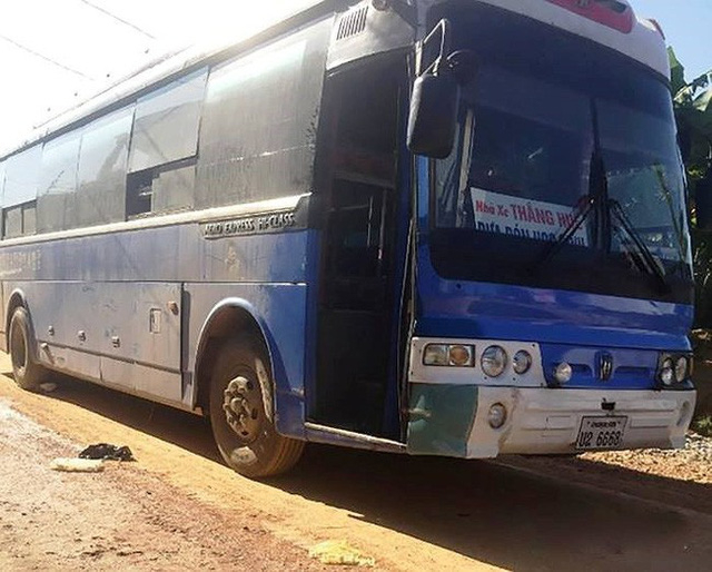 Chiếc xe g&acirc;y ra vụ tai nạn. Ảnh: B&aacute;o An ninh Thủ đ&ocirc;