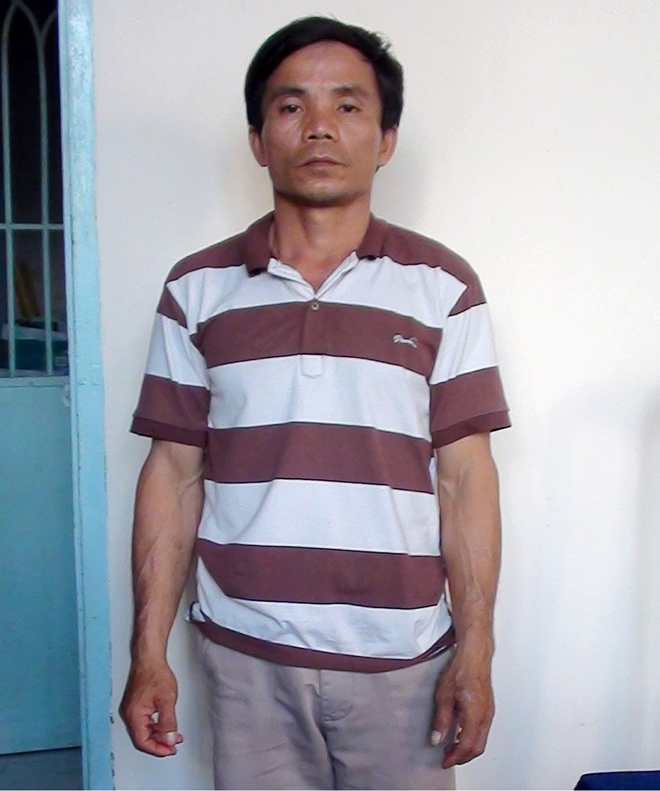 Đối tượng Nguyễn Tấn T&ograve;ng.&nbsp;