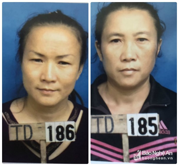 Hai chị em L&ocirc; Thị V&acirc;n v&agrave; L&ocirc; Thị Thường. Ảnh: Trần Đức Hải