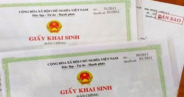 Sinh con bao lâu phải làm giấy khai sinh?