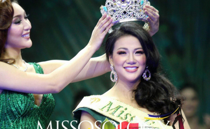 Nguyễn Phương Khanh tại Hoa hậu Tr&aacute;i Đất năm 2018