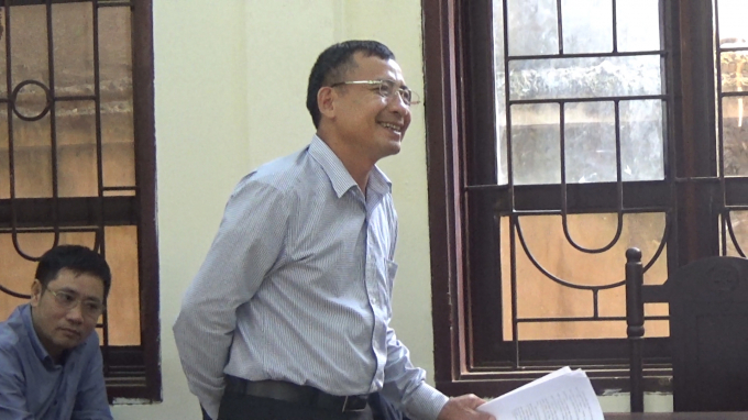 Theo Chủ tịch UBND x&atilde; Ho&agrave;ng Diệu, ban h&agrave;nh c&aacute;c quyết định tr&ecirc;n đều đ&uacute;ng ph&aacute;p luật.