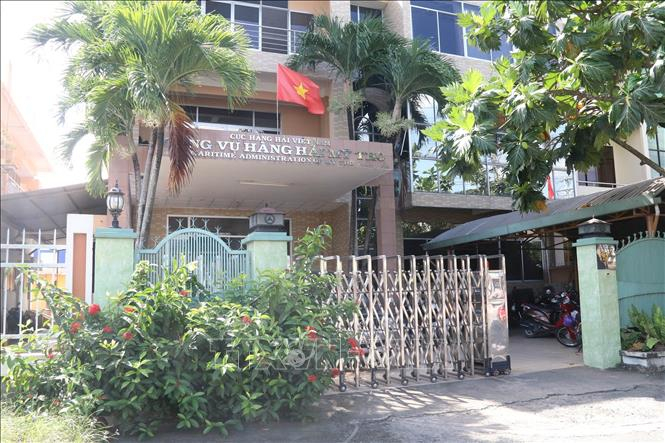 Cảng vụ h&agrave;ng hải Mỹ Tho - nơi xảy ra vụ việc. Ảnh : TTXVN