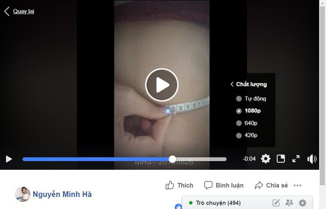 Số đo v&ograve;ng eo 54 cm của MC Minh H&agrave; được c&ocirc; chia sẻ tr&ecirc;n trang c&aacute; nh&acirc;n sau một thời gian nỗ lực giảm c&acirc;n.