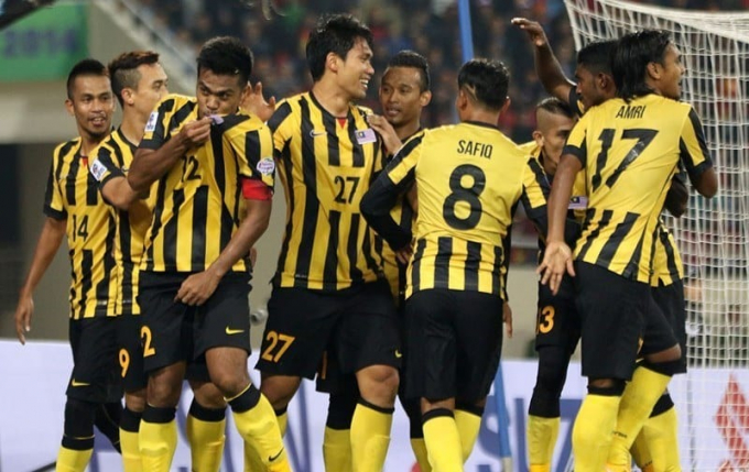 ĐTQG Malaysia tạm thời gi&agrave;nh ng&ocirc;i đầu bảng A sau khi thắng ĐTQG L&agrave;o với tỷ số 3-1.