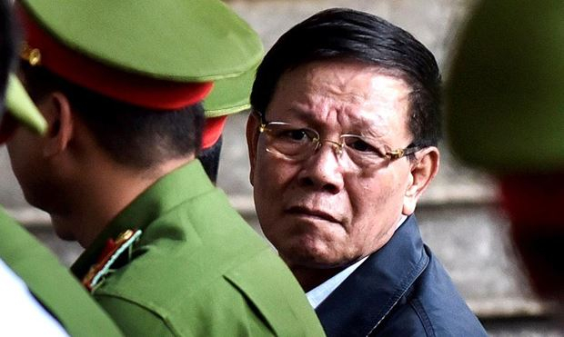 Bị c&aacute;o Phan Văn Vĩnh, nguy&ecirc;n Tổng cục trưởng Tổng Cục cảnh s&aacute;t.