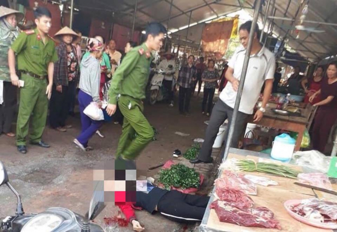 Hiện trường sự việc tr&ecirc;n.