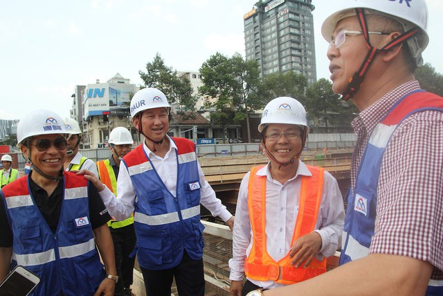 Th&aacute;ng 6/2018, Ph&oacute; Chủ nhiệm Ủy ban Kinh tế Quốc hội Nguyễn Đức Ki&ecirc;n dẫn đầu đo&agrave;n c&ocirc;ng t&aacute;c v&agrave;o thị s&aacute;t tuyến metro số 1 để &ldquo;gỡ rối&rdquo; cho TPHCM.