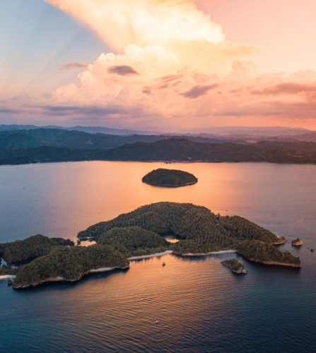 Đảo Danjugan ở Philippines trong &aacute;nh nắng chiều rực rỡ./.