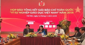 43 tác phẩm đạt giải báo chí toàn quốc “Vì sự nghiệp giáo dục Việt Nam” năm 2018