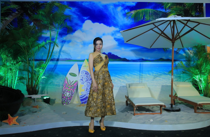 Ca sĩ Lệ Quy&ecirc;n tham gia biểu diễn trong chương tr&igrave;nh.