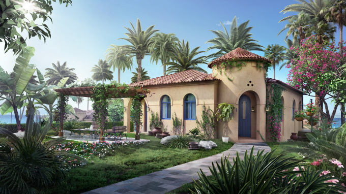 Kiến tr&uacute;c T&acirc;y Ban Nha ấn tượng tại NovaHills Mũi N&eacute; Resort &amp;amp;amp; Villas.