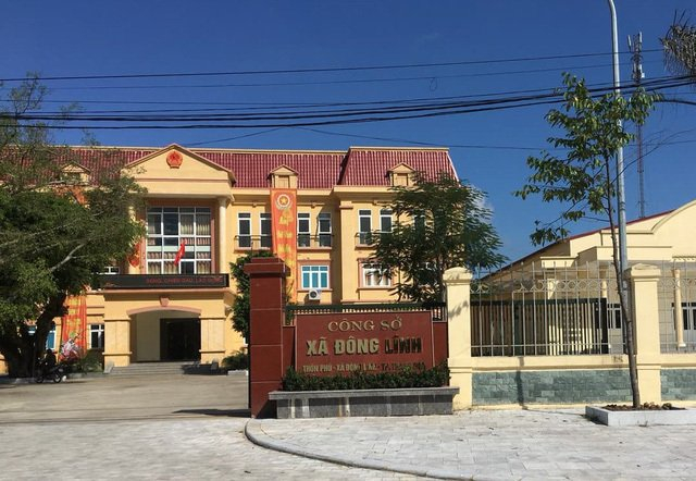 UBND x&atilde; Đ&ocirc;ng Lĩnh, TP Thanh H&oacute;a.