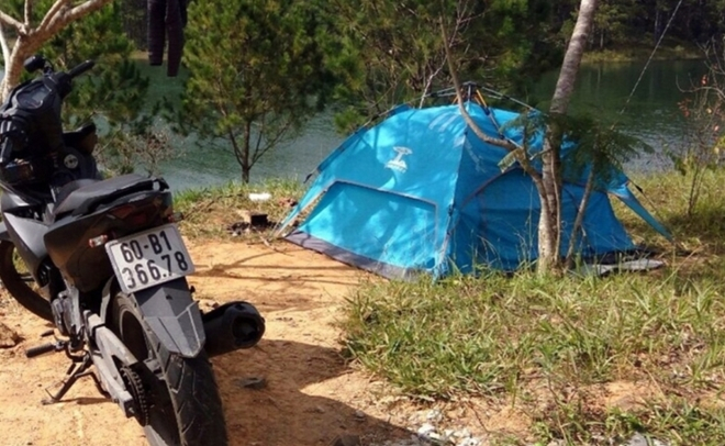 Căn lều đối tượng dựng l&ecirc;n để ở