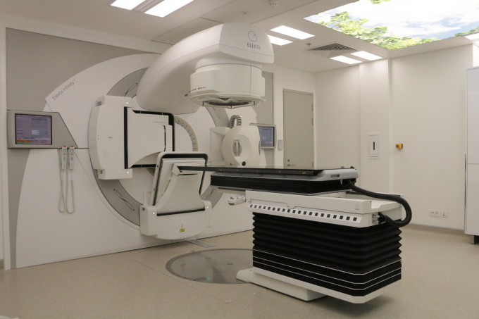 M&aacute;y Elekta Infinity - m&aacute;y xạ trị kỹ thuật số hiện đại nhất hiện nay với c&ocirc;ng nghệ IMRT v&agrave; VMAT.