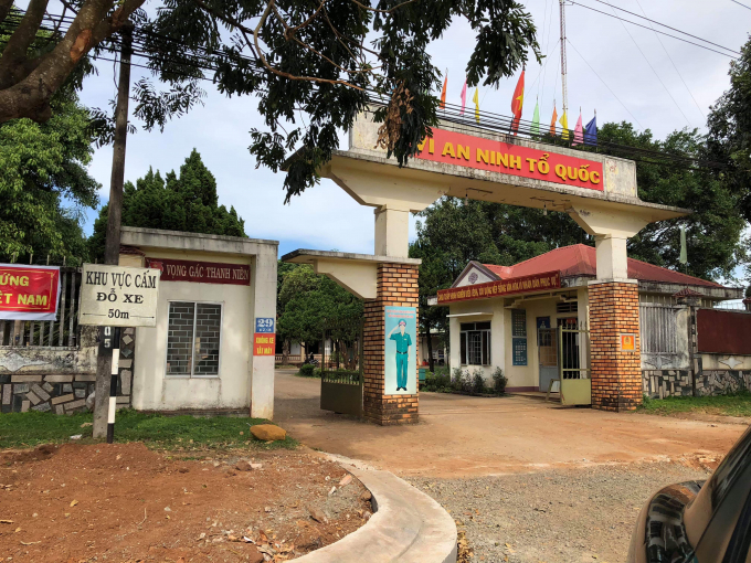 Trụ sở cơ quan C&ocirc;ng an huyện Chư S&ecirc;, Gia Lai.